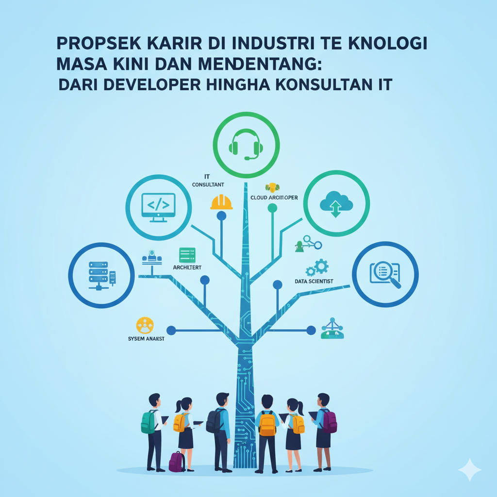 Prospek Karir di Industri Teknologi Masa Kini dan Mendatang: Dari Developer hingga Konsultan IT